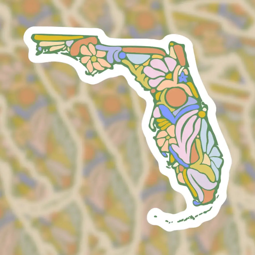 SoulShine Floral Sea Vinyl Stickers