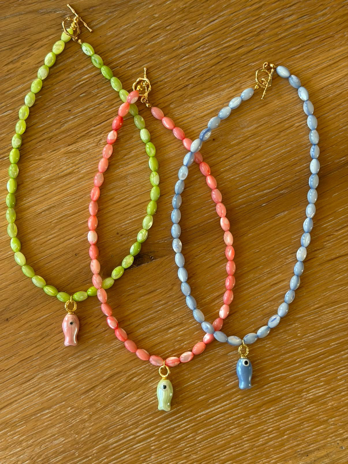 Waq & Wire Fish Necklace