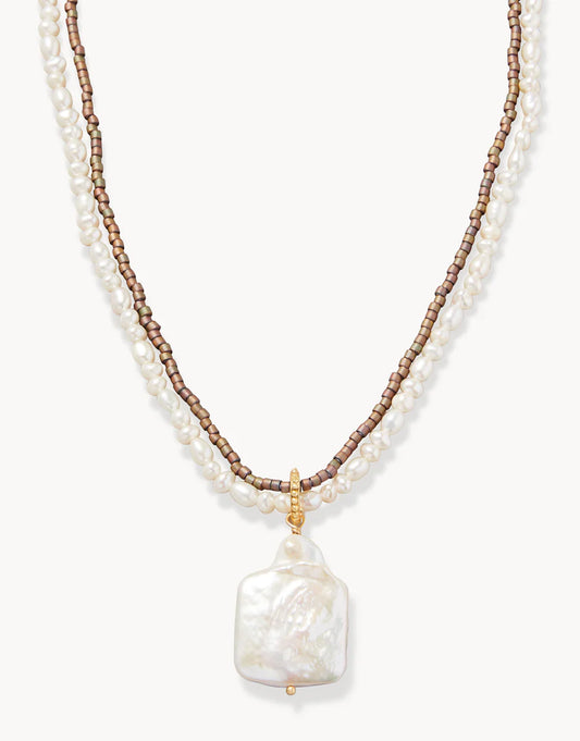 Hampton Pearl Necklace 17” Pearl