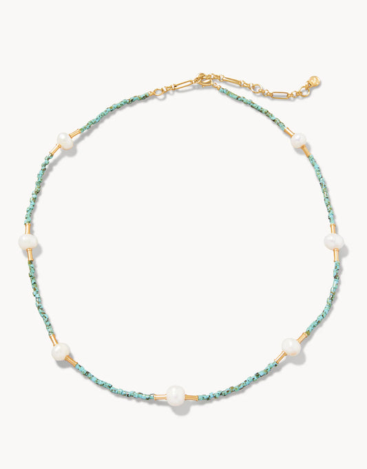 Pearl Bitty Bead Necklace