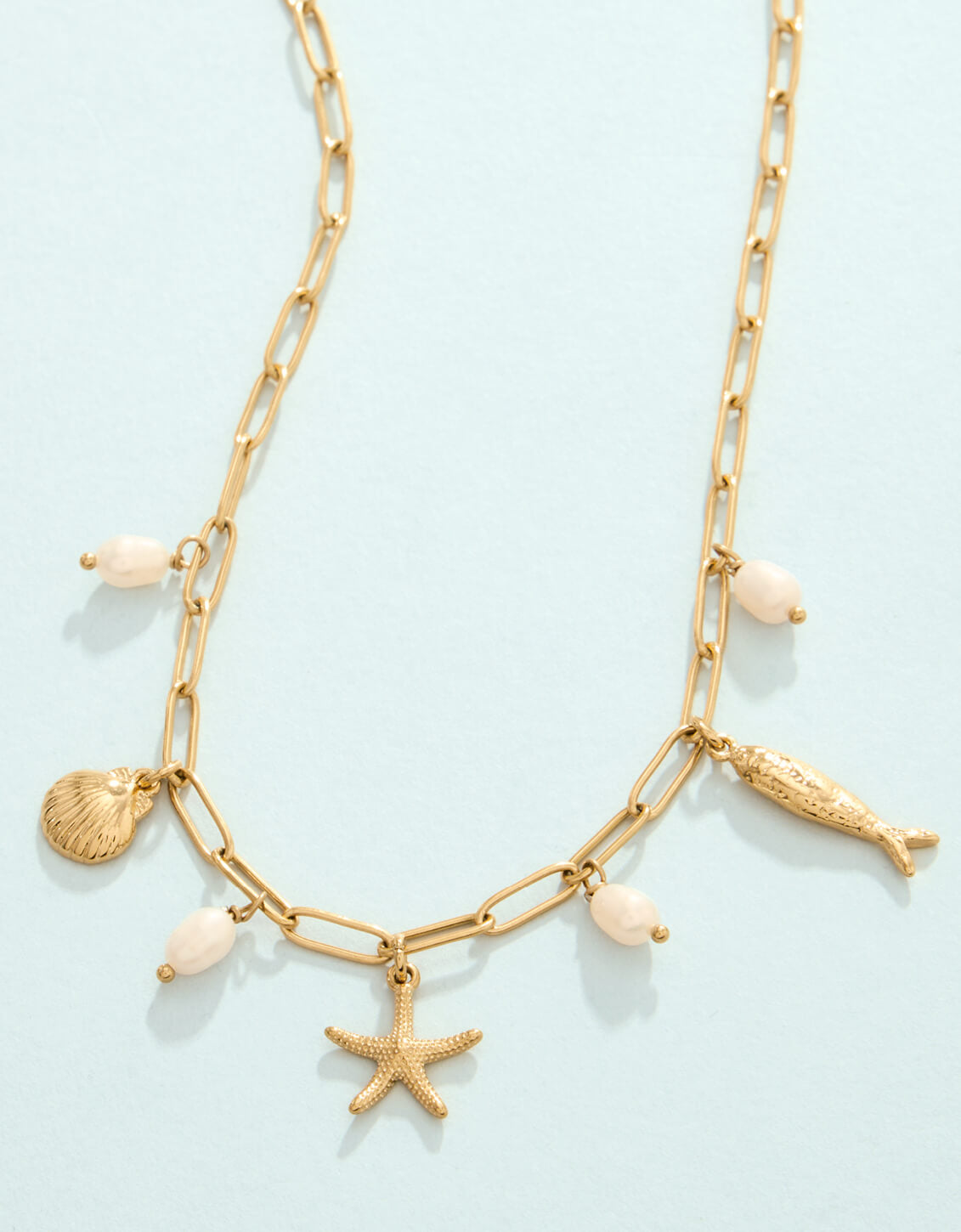 SP Sea Island Necklace 18“ Pearl