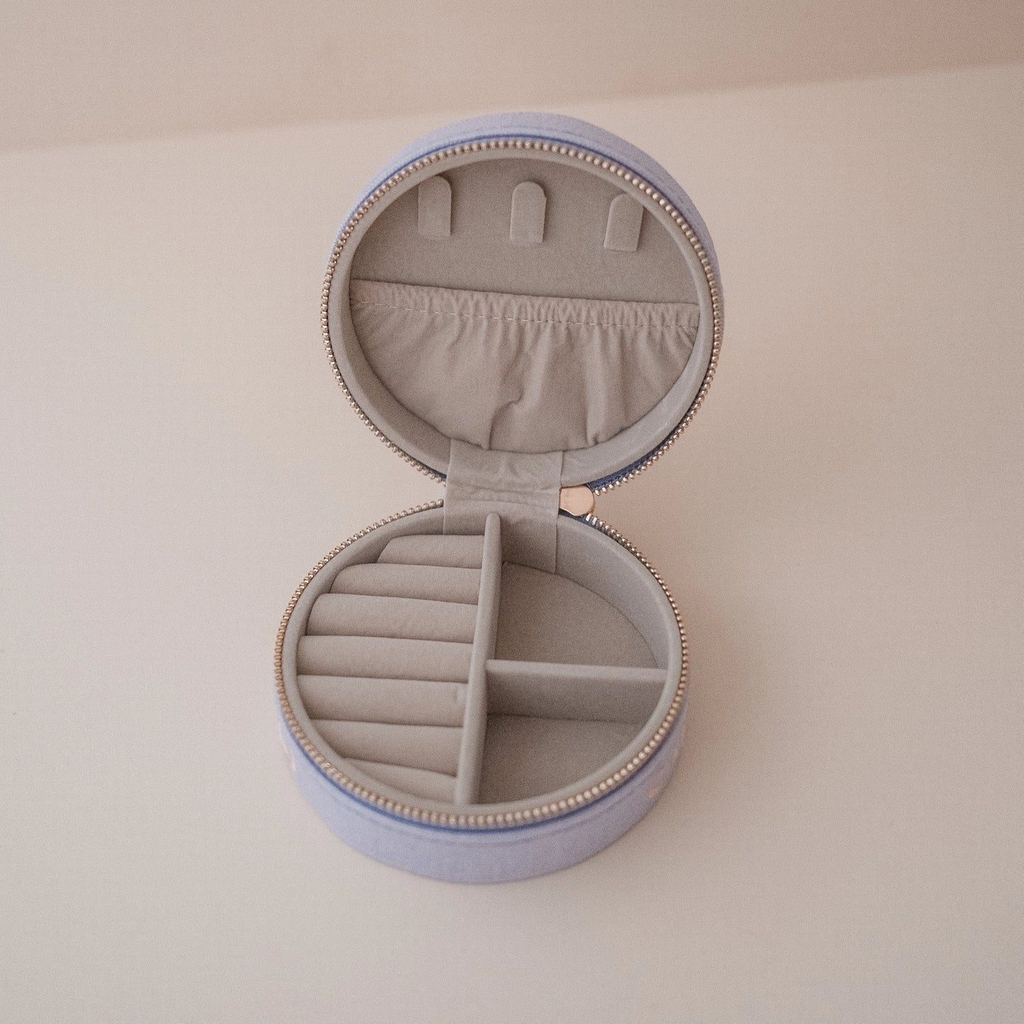Linen Jewelry Travel Case