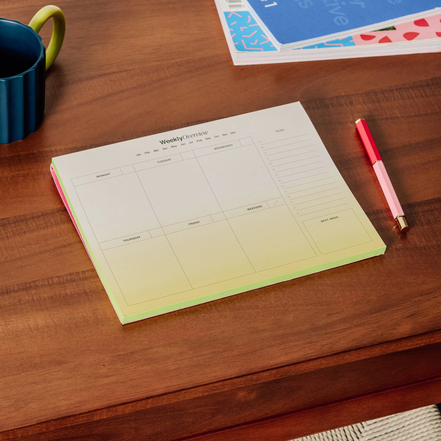 Papier Weekly Desk Planner