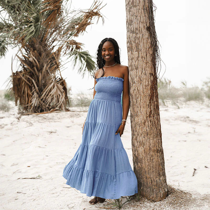 Mai Tai Cotton Maxi Dress