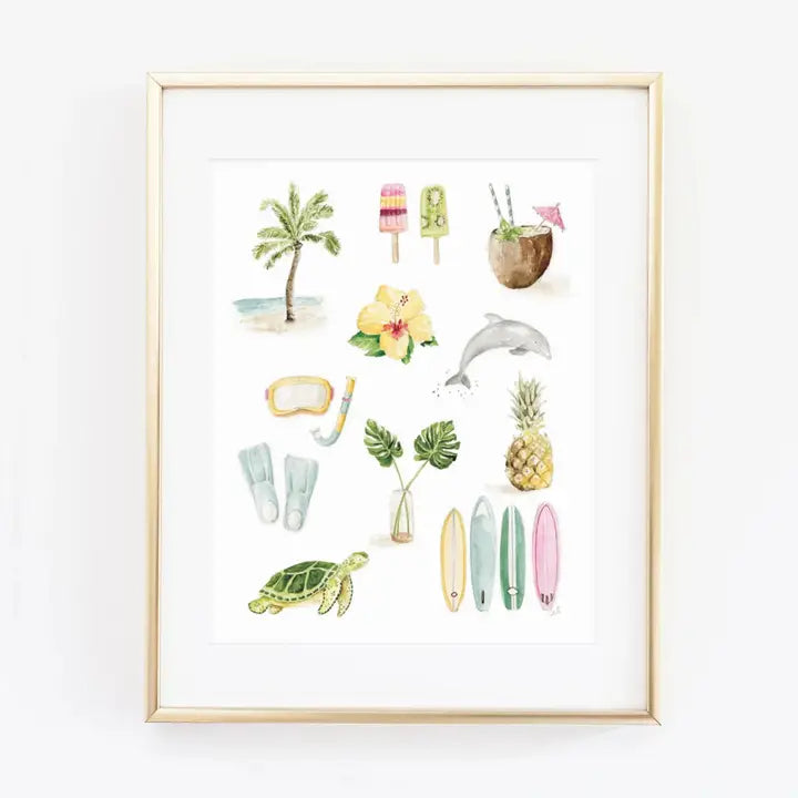 Watercolor Wall Art Prints