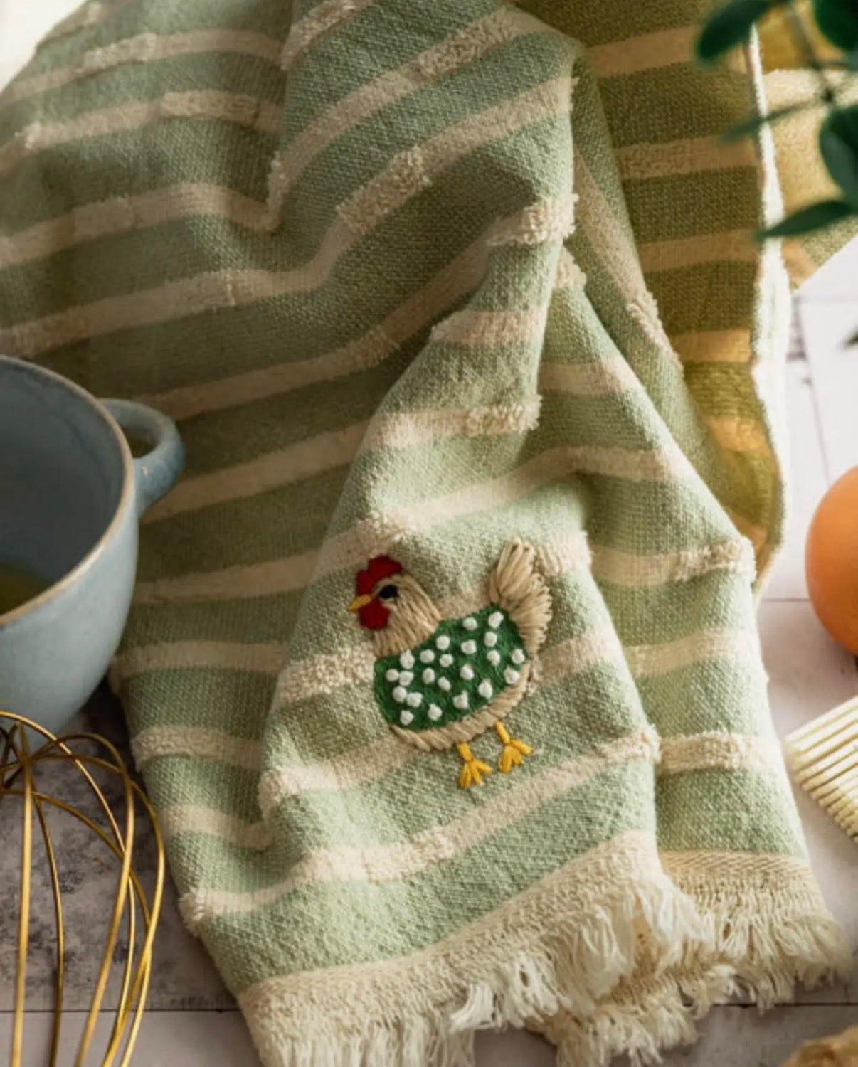 Margot Rooster Kitchen Towel