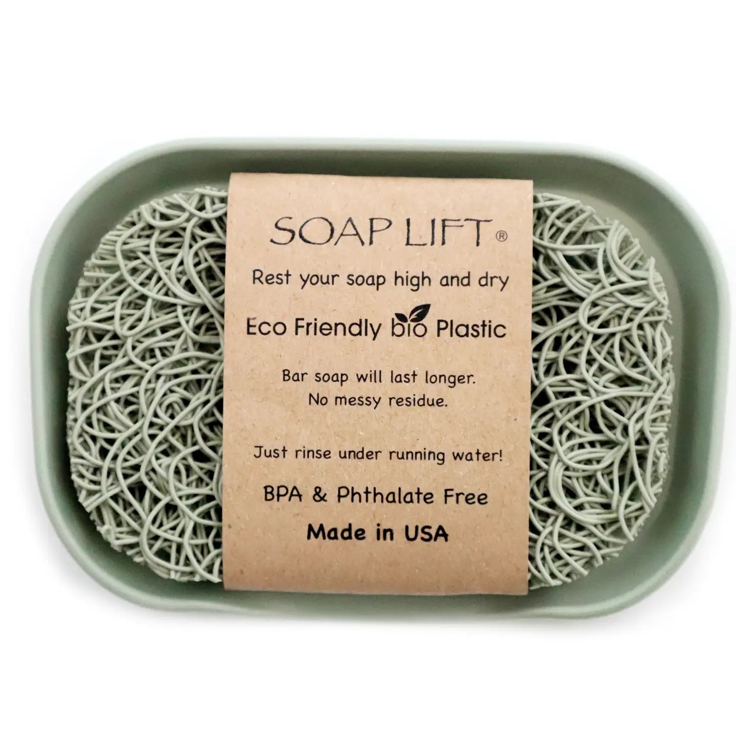 Waterfall Soap Dish and Soap Lift Set