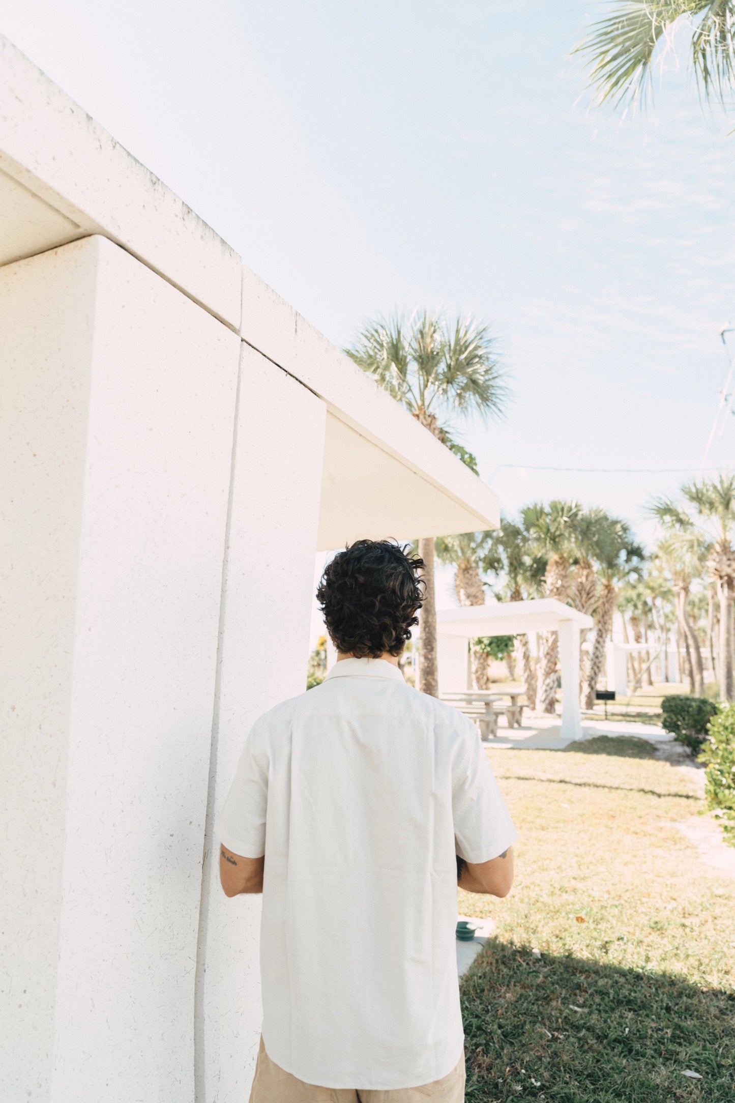 Casa Solid Button Up Shirt
