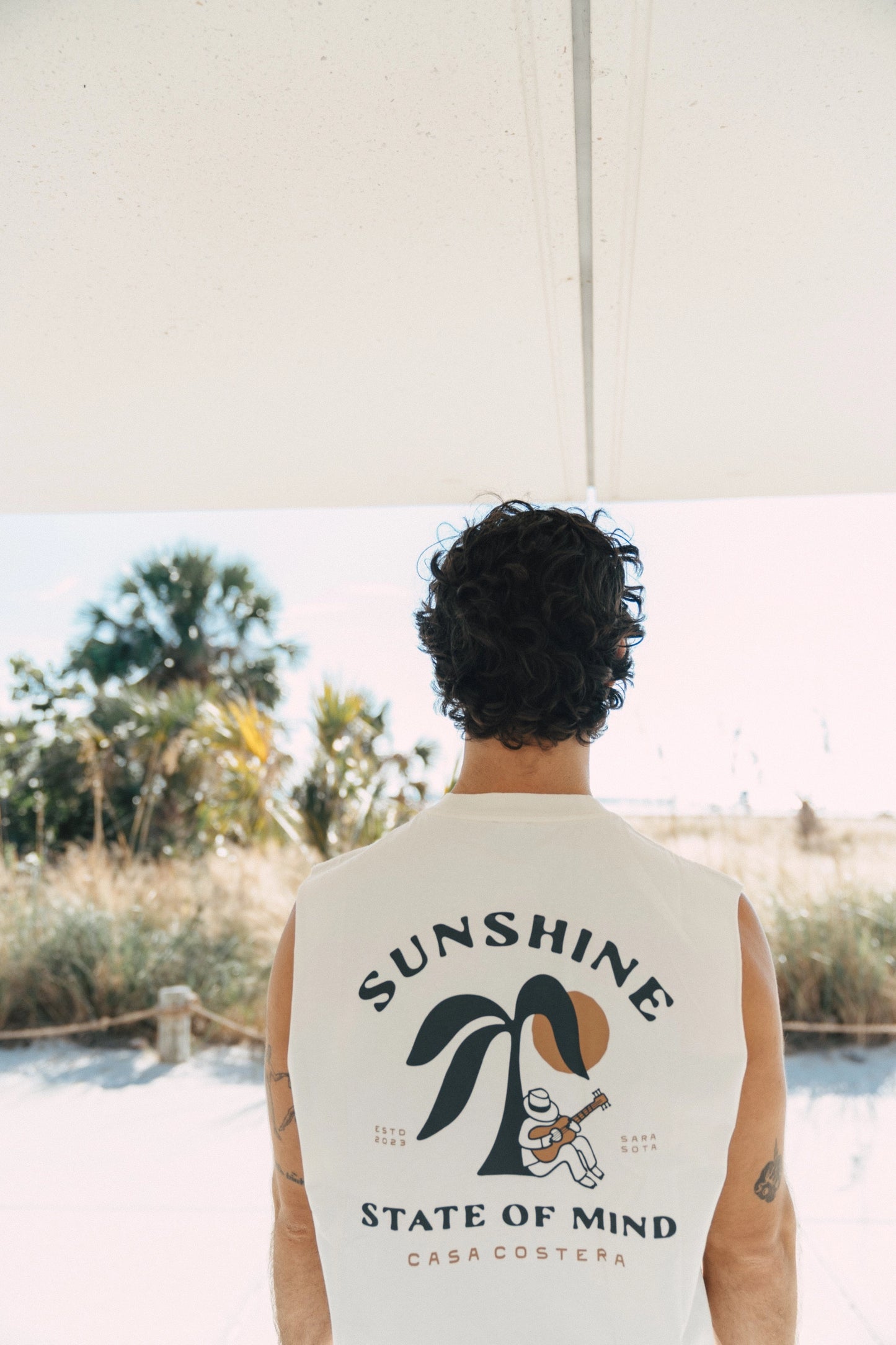 Sunshine State of Mind Cutoff Tank