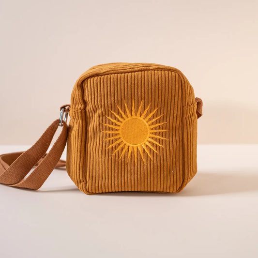 Corduroy Crossbody Bag