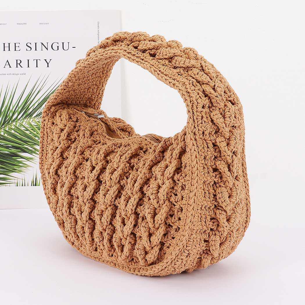 Handmade Cotton Braided Tote Bag