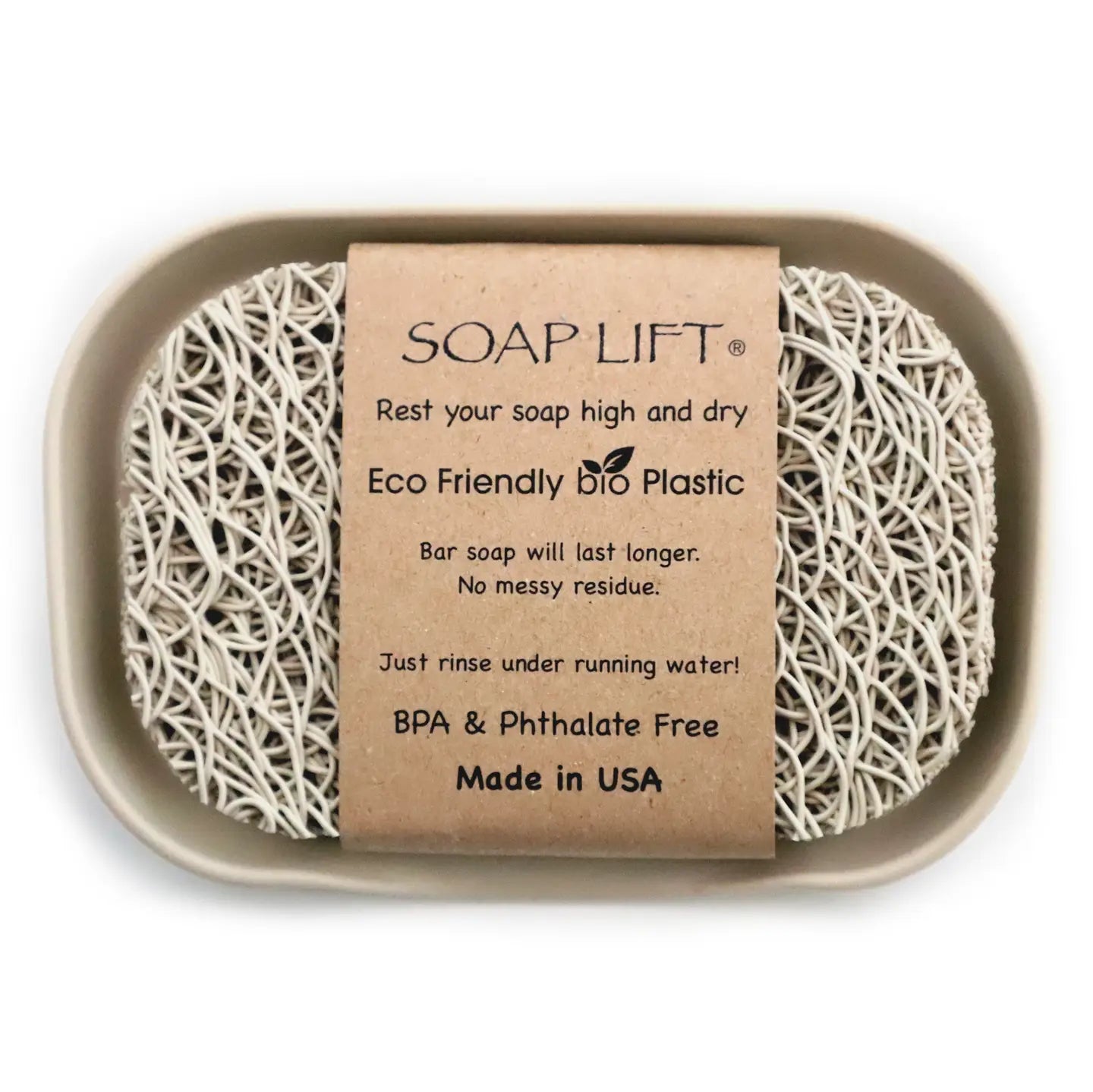 Waterfall Soap Dish and Soap Lift Set