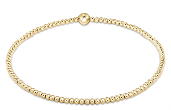 Classic Gold Bead Bracelet