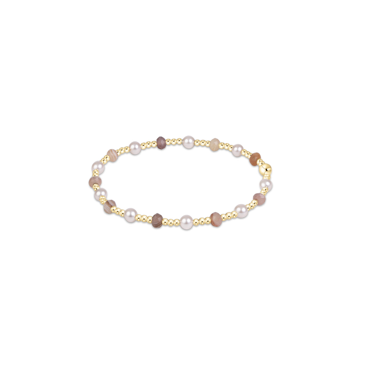 Sincerity Gemstone Pearl 4MM Bracelet