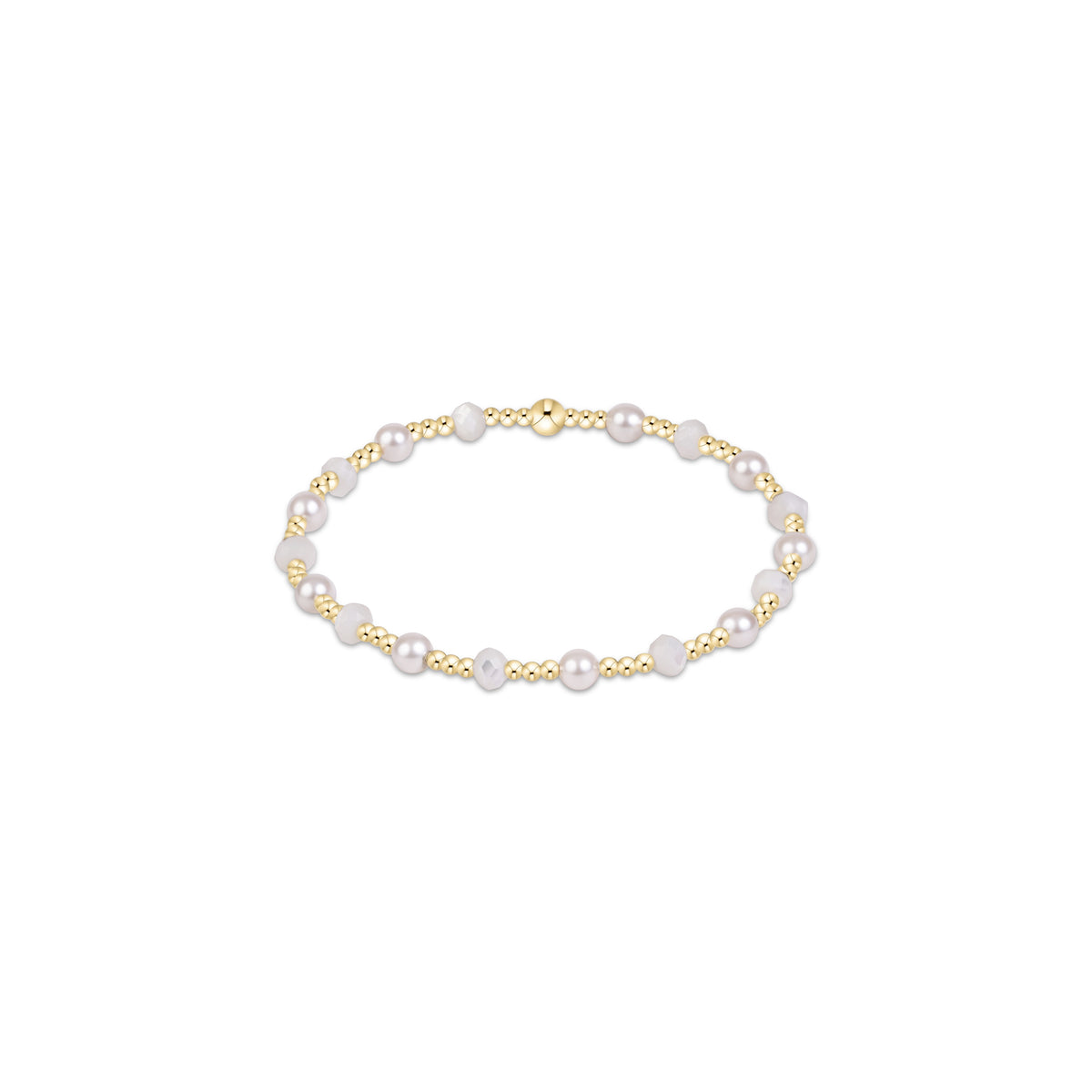 Sincerity Gemstone Pearl 4MM Bracelet