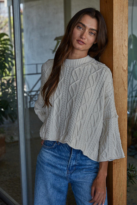 Caia Cable Knit Sweater