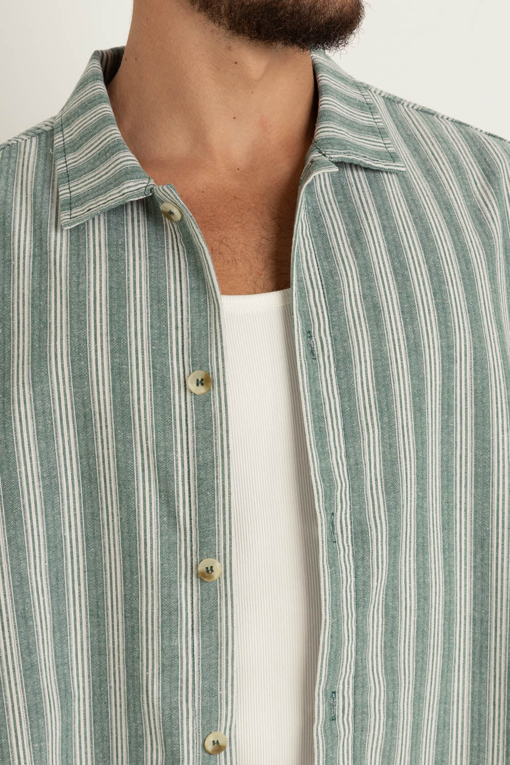 Butch Relaxed Stripe Short Sleeve Shirt