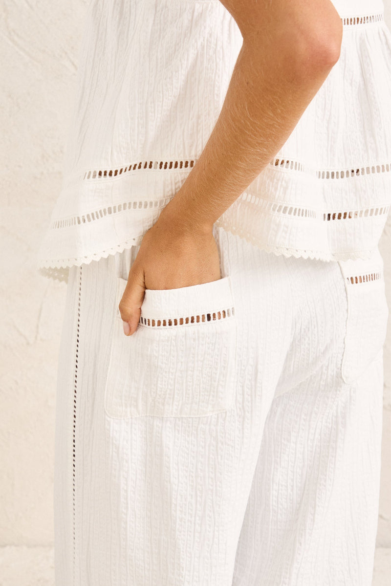 Macy Scallop Pant