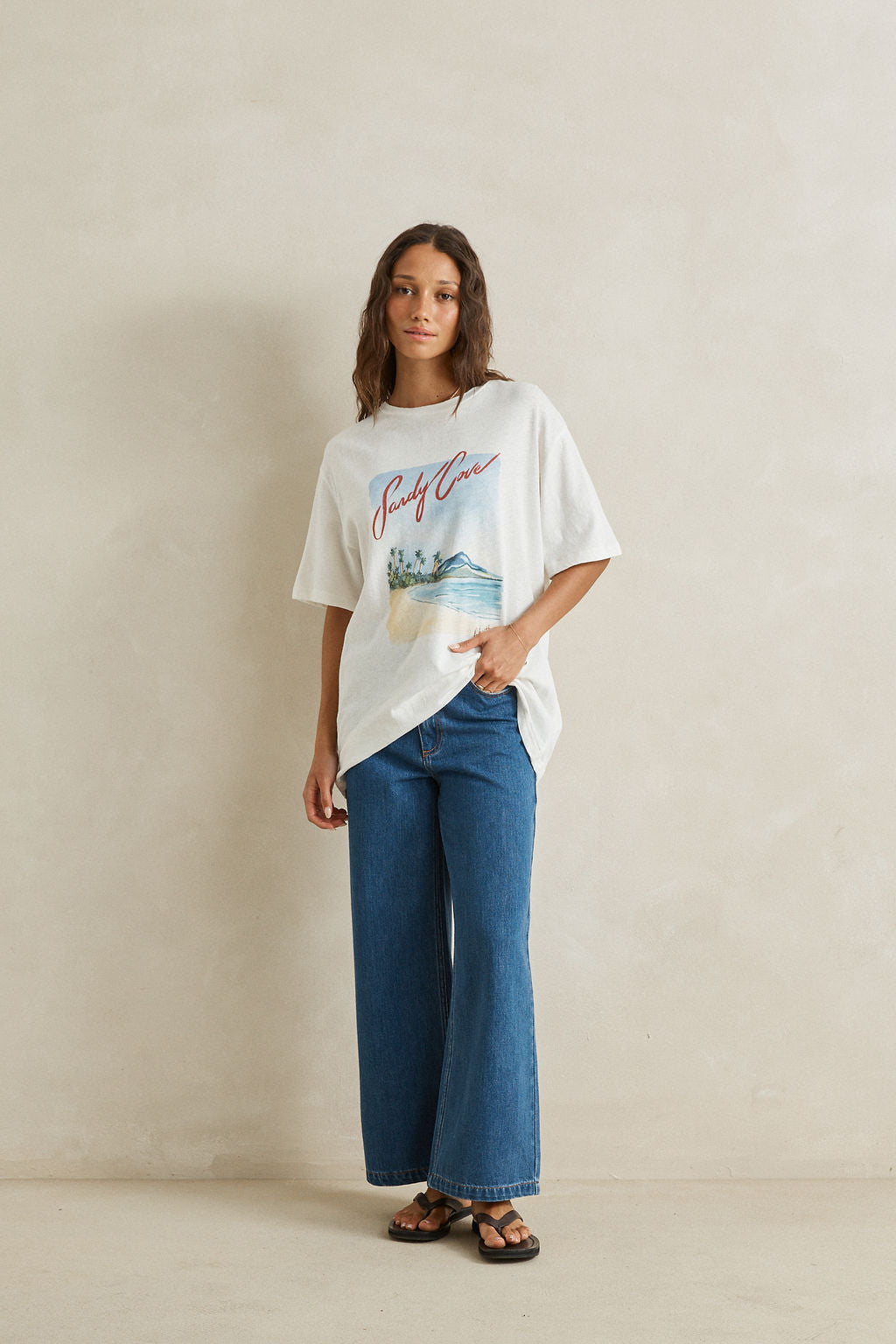 Sandy Cove Oversized T-Shirt