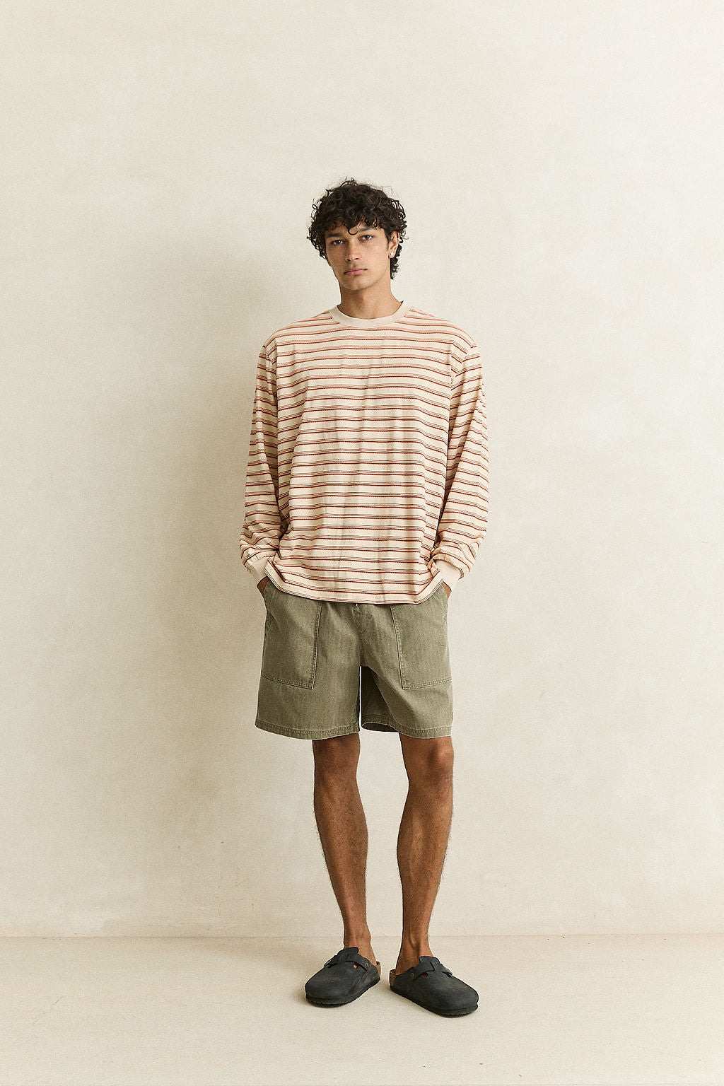 Vintage Stripe Long Sleeve T-Shirt