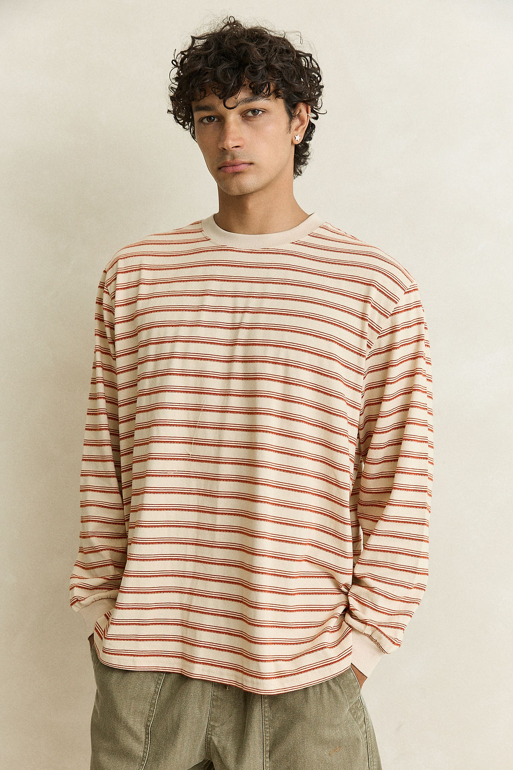 Vintage Stripe Long Sleeve T-Shirt