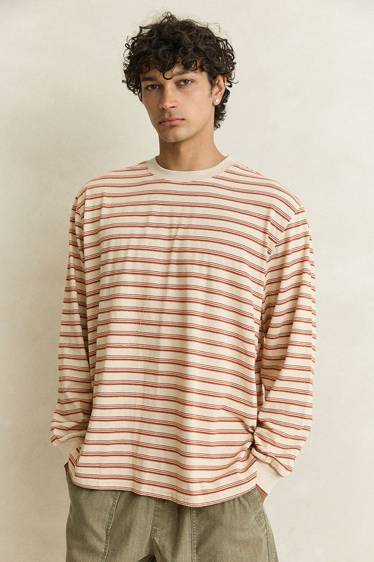 Vintage Stripe Long Sleeve T-Shirt