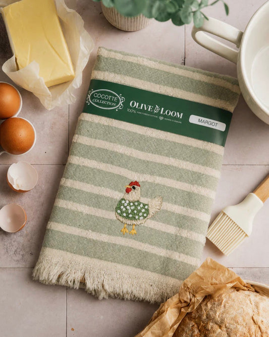 Margot Rooster Kitchen Towel
