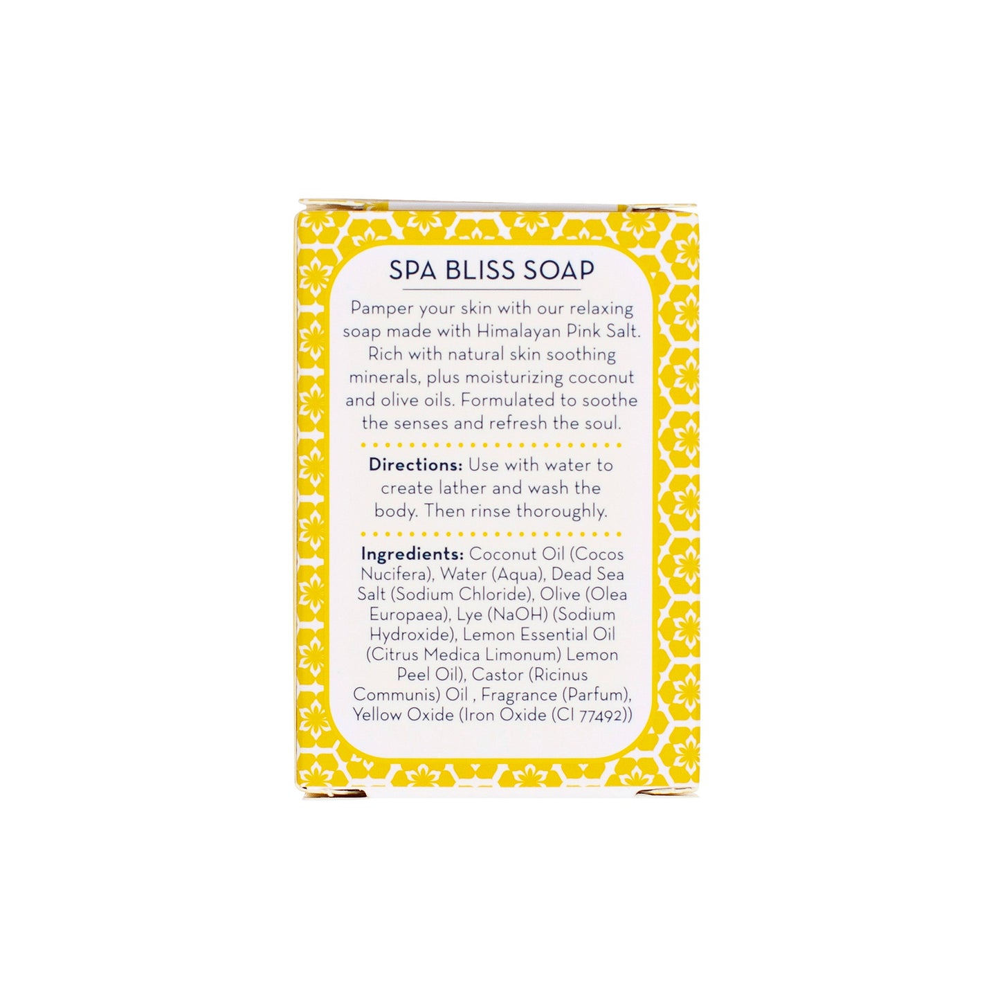 Naples Sea Salt Spa Soap