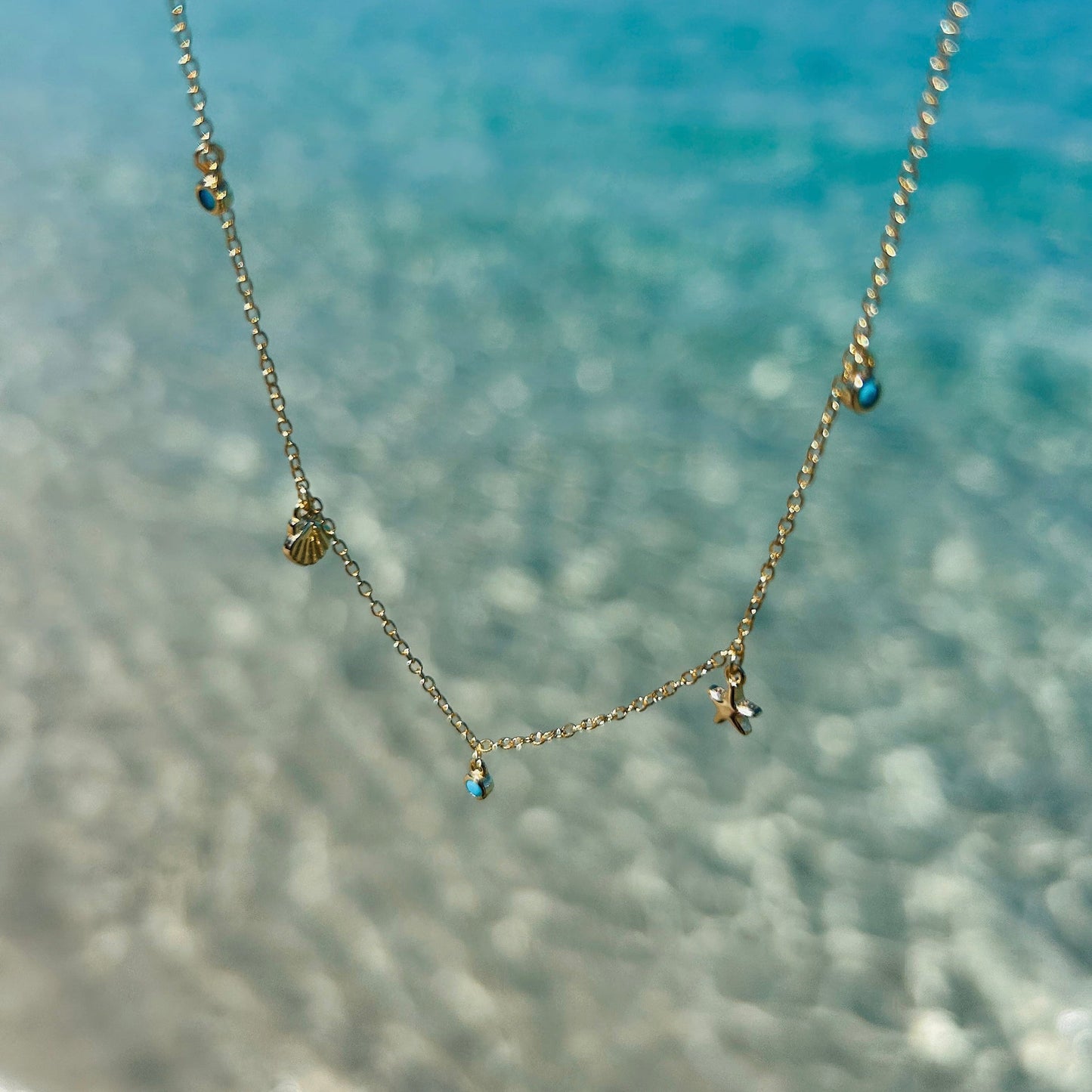 Shelling Charm Necklace