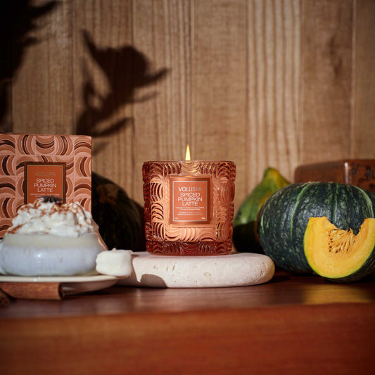 Spiced Pumpkin Latte Classic Candle Boxed