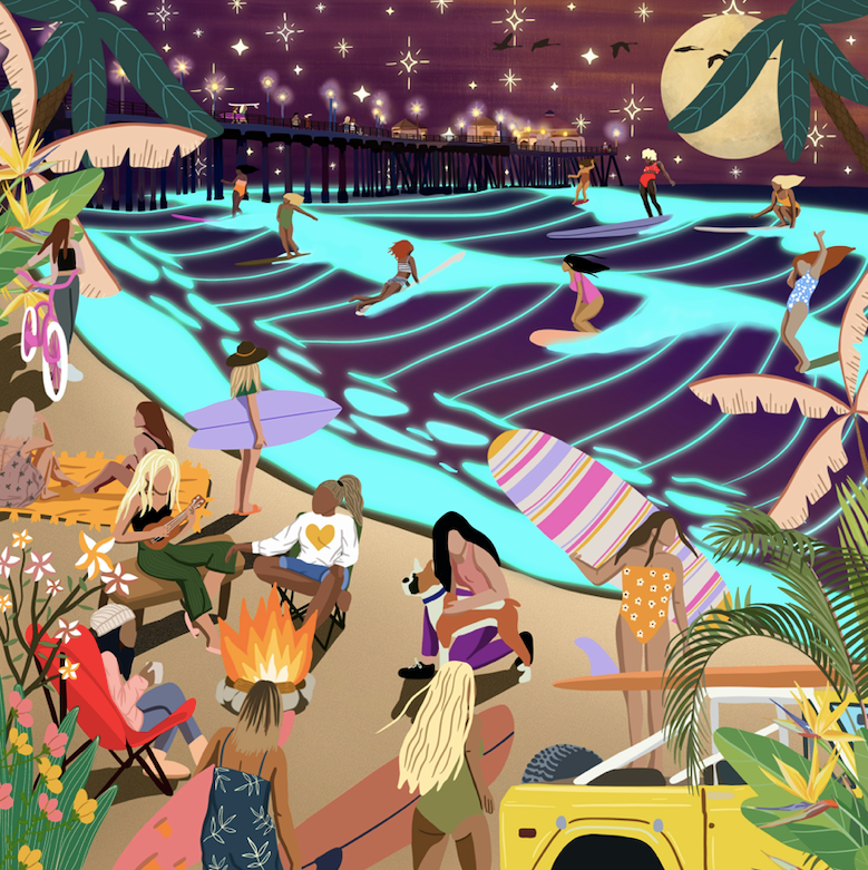 500 pc Surf Shack Puzzle