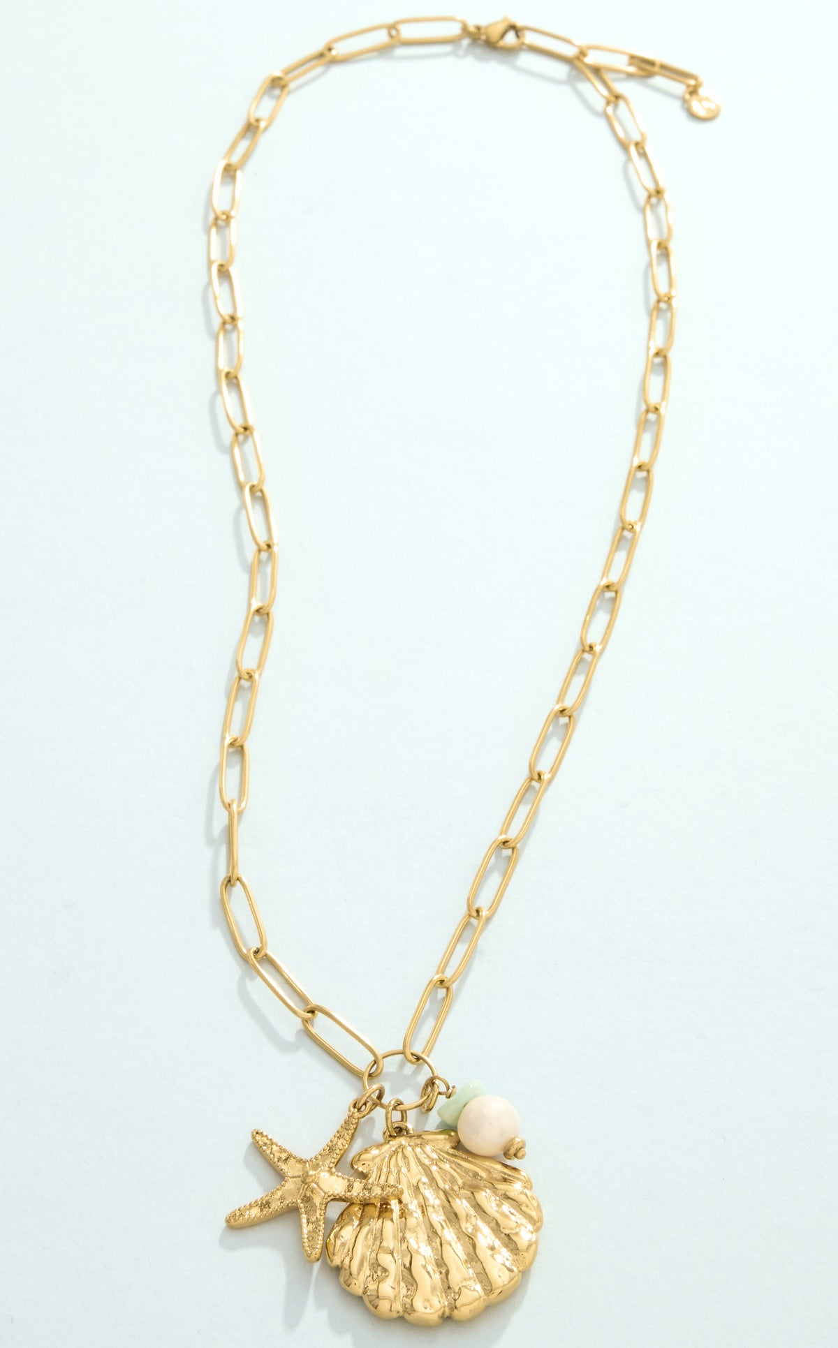 Islanders Beach Necklace 20" Gold