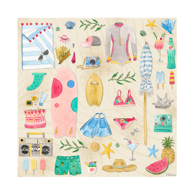 500 pc Surf Shack Puzzle