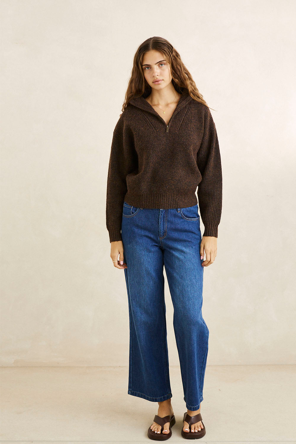 Quincy Zip Knit