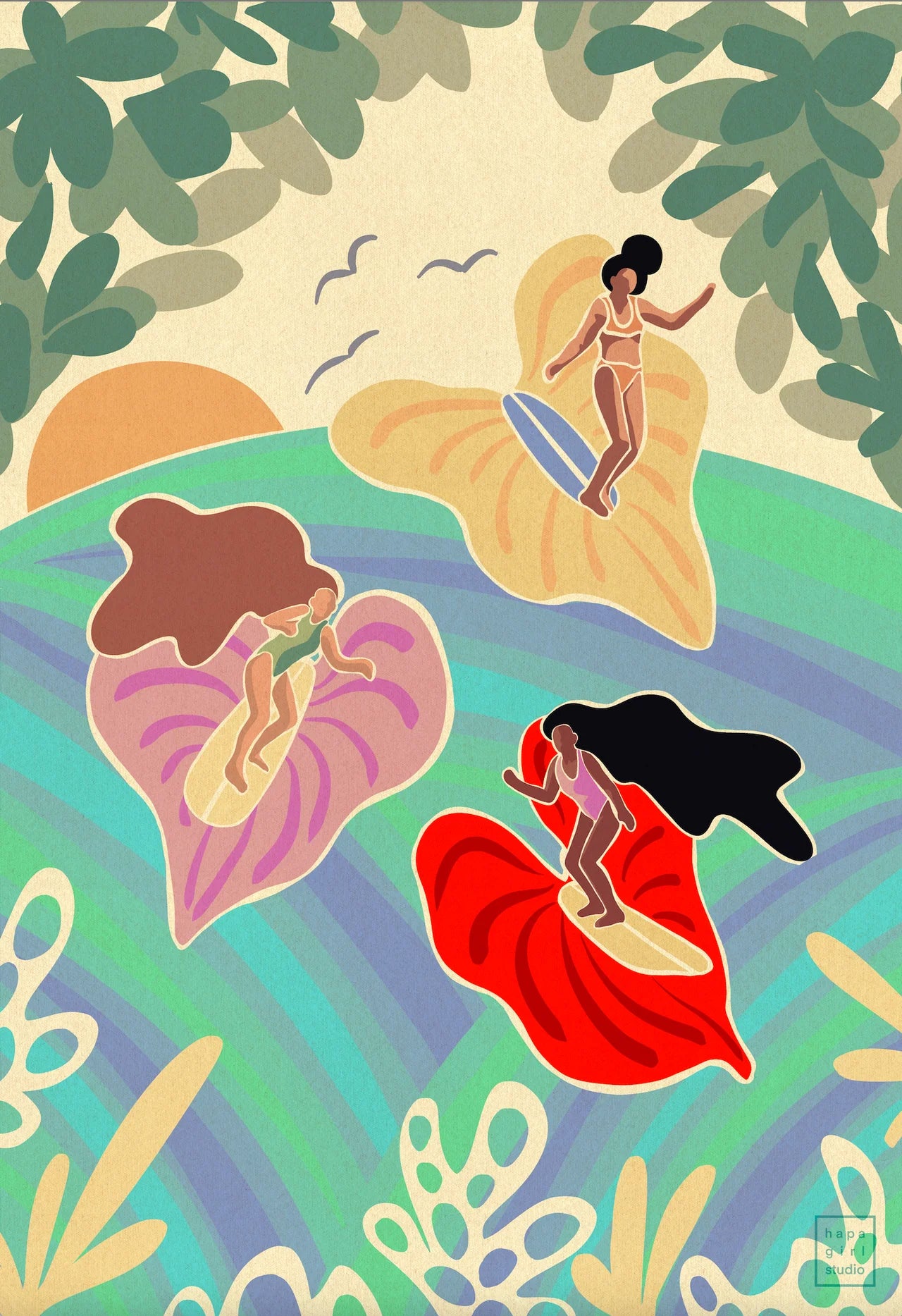 1000 pc Surf Shack Puzzle