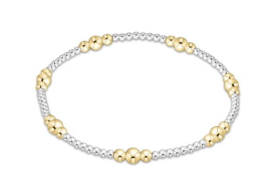 Purpose Gold 4mm Bead Bracelet - Mixed Metal