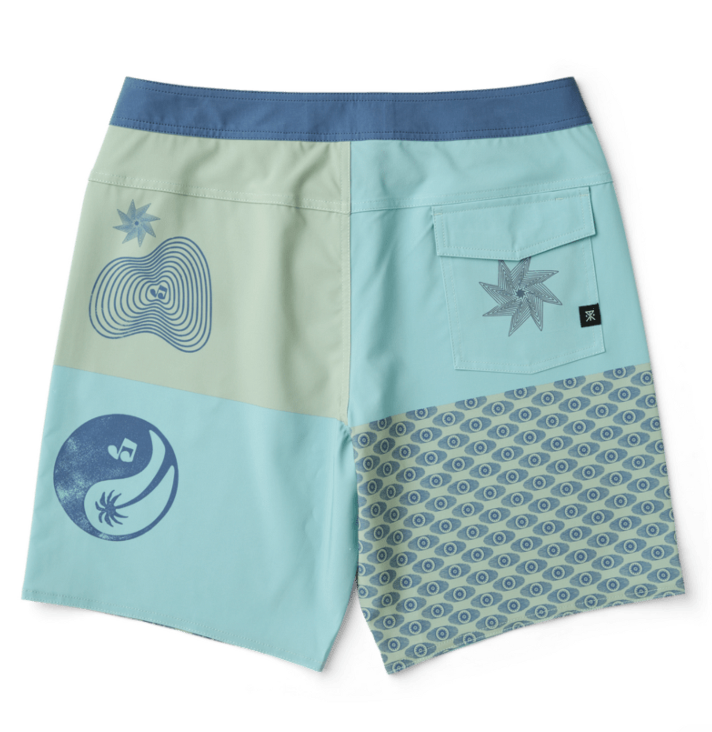 Hazey Blue Passage Boardies