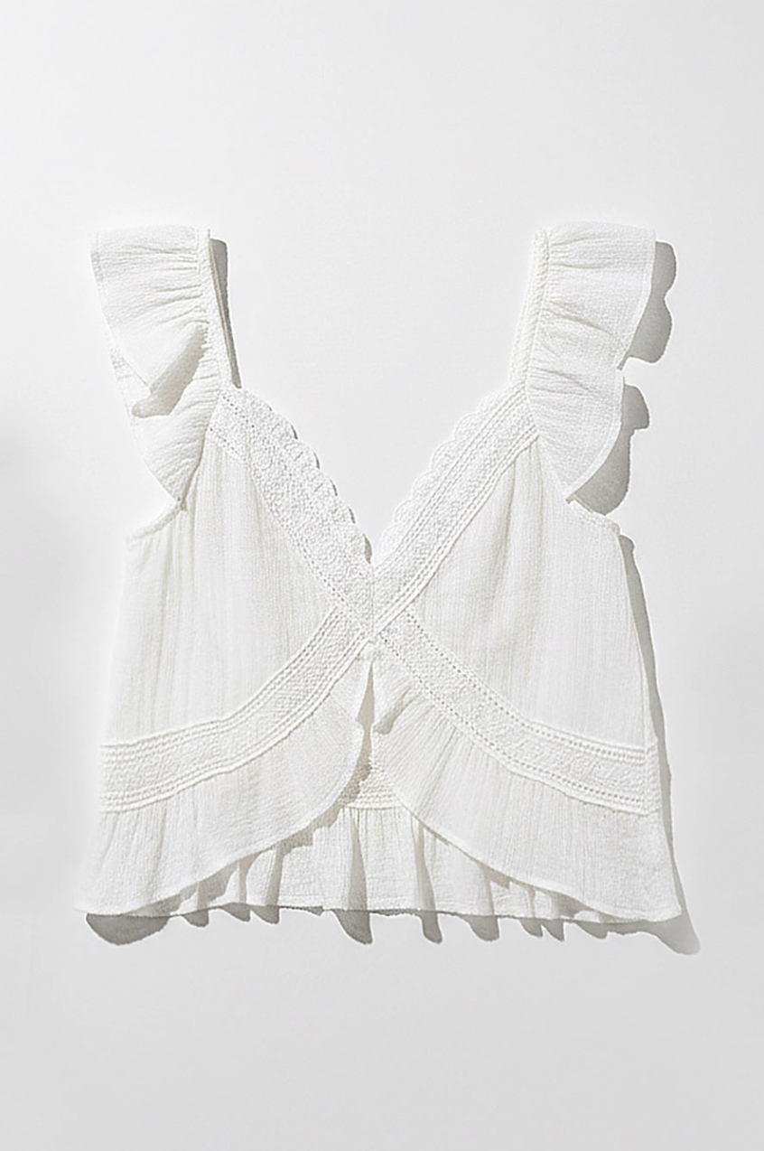 Rio Ruffle Sleeve Top
