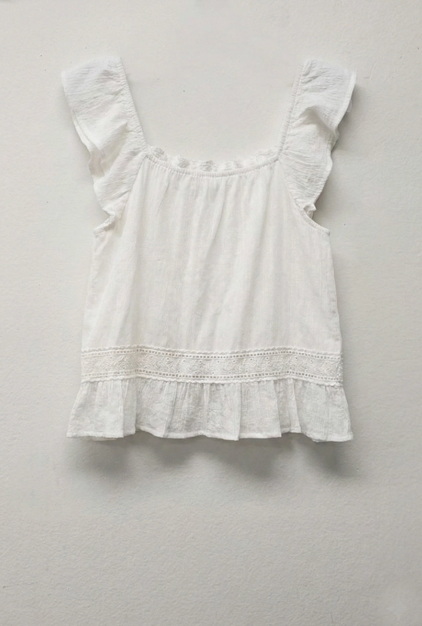 Rio Ruffle Sleeve Top