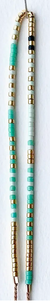 Beaded Bracelet with Adjustable Clasp