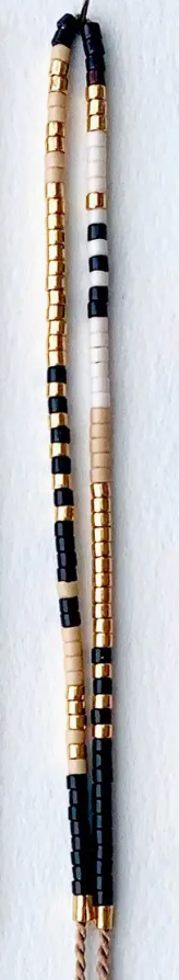 Beaded Bracelet with Adjustable Clasp