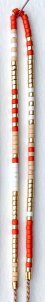 Beaded Bracelet with Adjustable Clasp