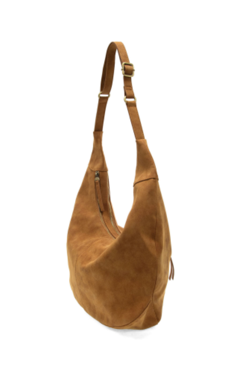 Rochelle Faux Suede Hobo Bag