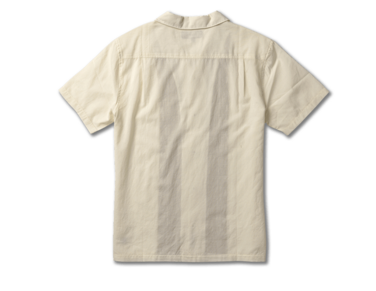 Gonzo SS Woven Unbleached Embroidery