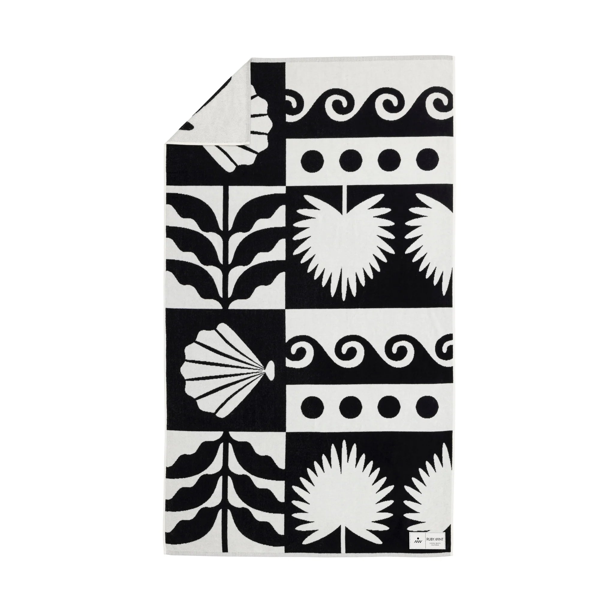 Ruby Mint Lux Beach Towel - Thumbnail 4