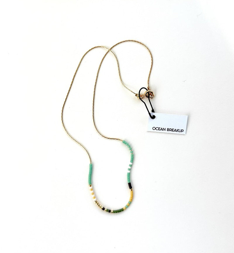 Thin Beaded Necklace