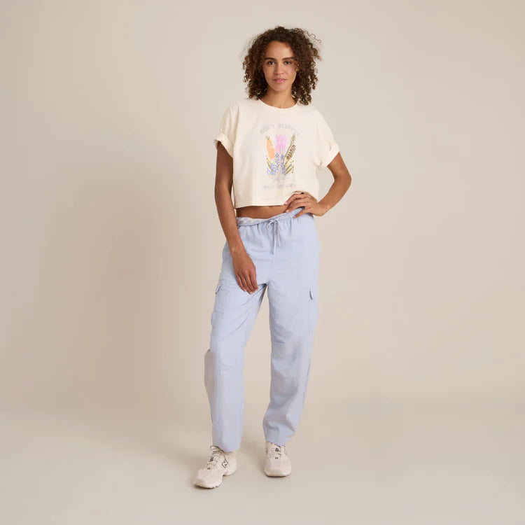 Nature Boxy Crop Tee