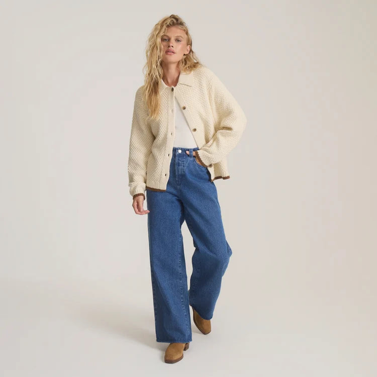 Open Roads Cardigan Bone