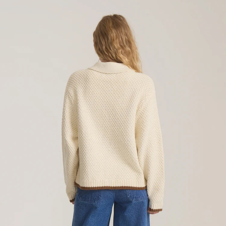 Open Roads Cardigan Bone