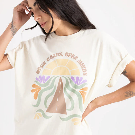 Road Rise Oversized Premium Tee